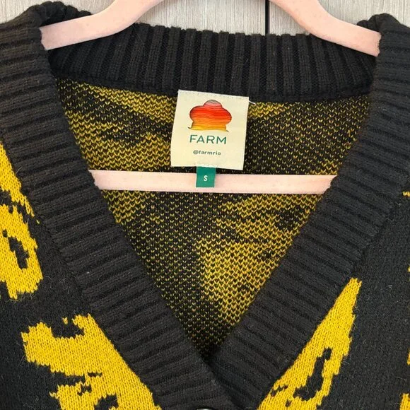 Farm Rio Banana Cardigan - Picture 2 of 3